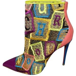 Multi color artsy and absolutely a show stopper